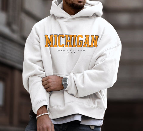 Casual Hooded Sweatshirt