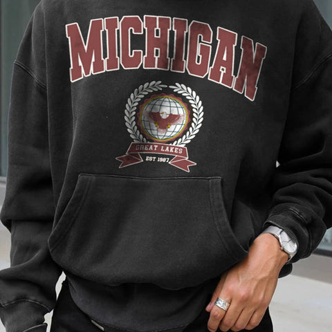 Print Hoodie