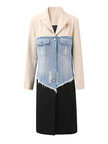 Motionkiller Denim Combo Trench
