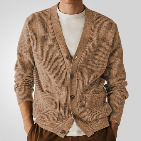 V-neck Thickened Cardigan Sweater