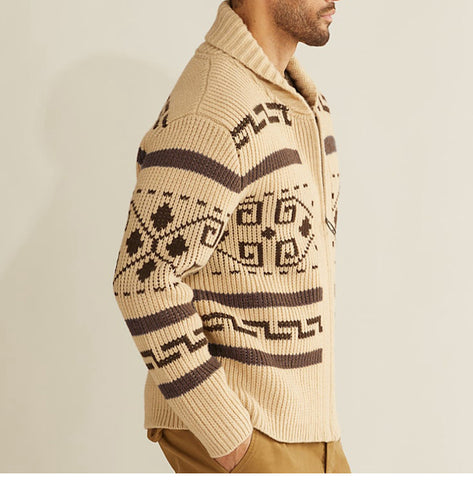 Fashionable Lapel Casual Cardigan Jacket
