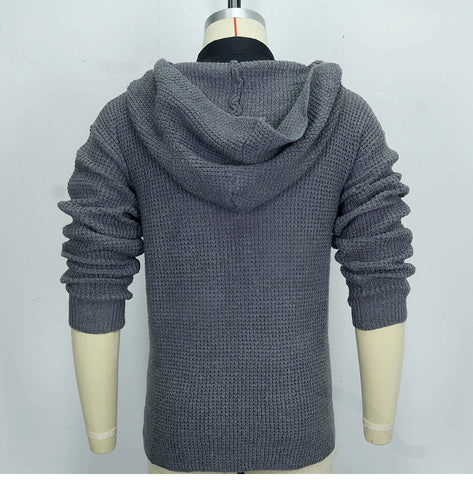 hickened Hooded Casual Cardigan Sweater