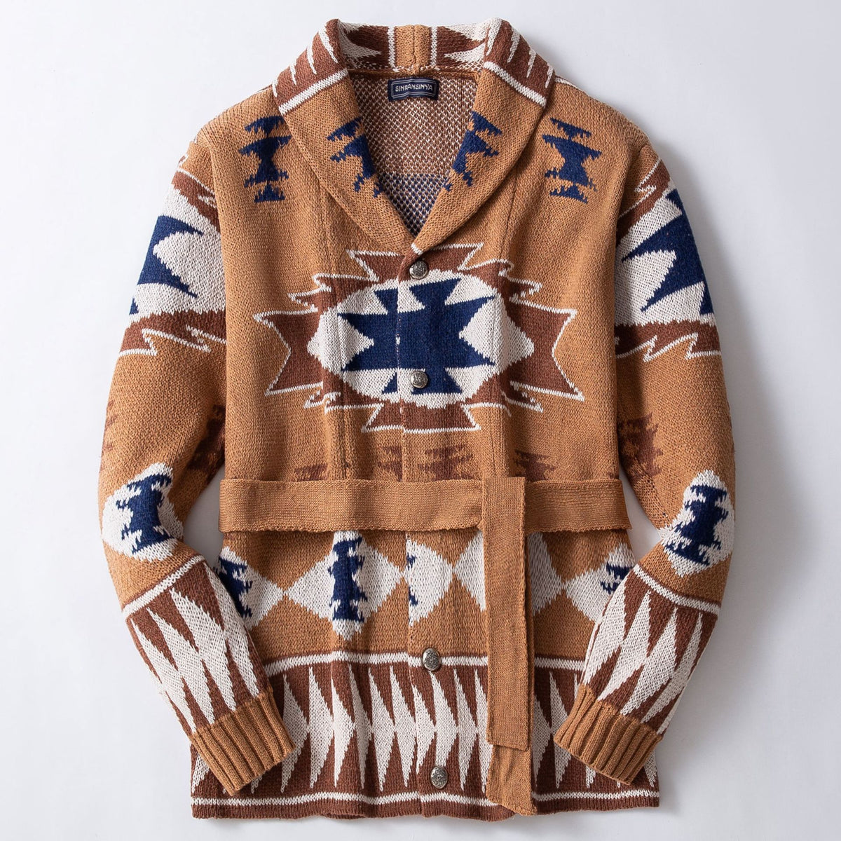 Cardigan knitted sweater jacket