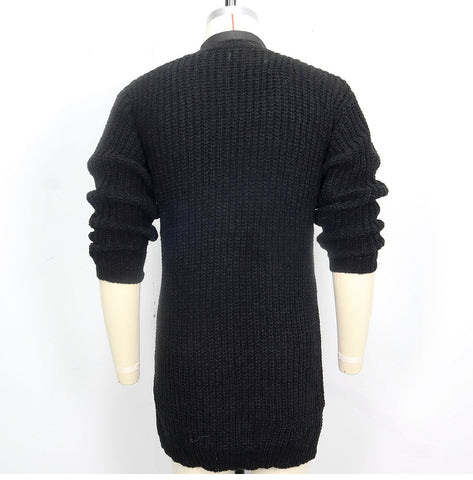 Men's Thick Needle Cardigan Sweater Jacket
