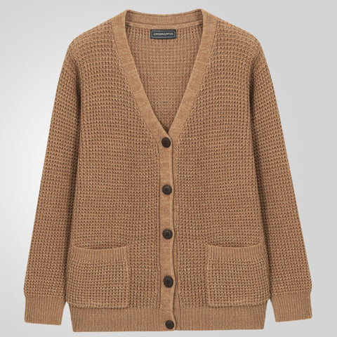 V-neck Thickened Cardigan Sweater