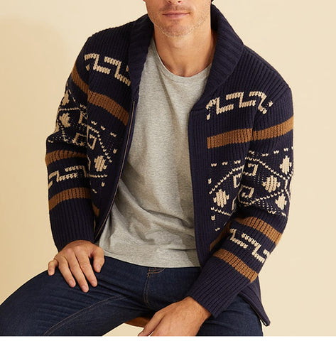 Fashionable Lapel Casual Cardigan Jacket