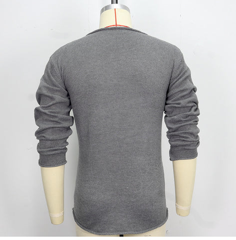 V-neck Woven Thin Bottoming Shirt