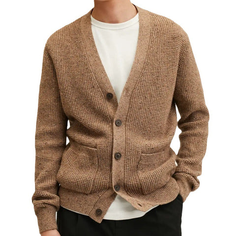 V-neck Thickened Cardigan Sweater