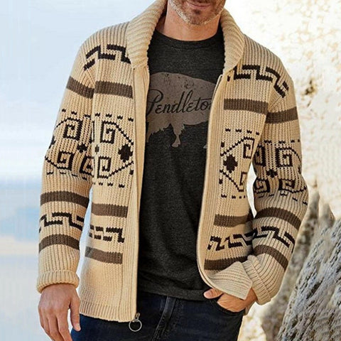 Fashionable Lapel Casual Cardigan Jacket