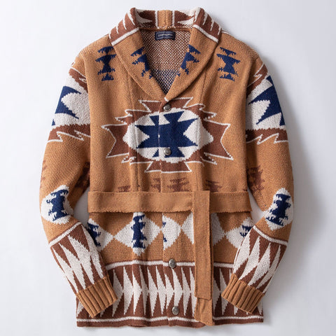 Cardigan knitted sweater jacket