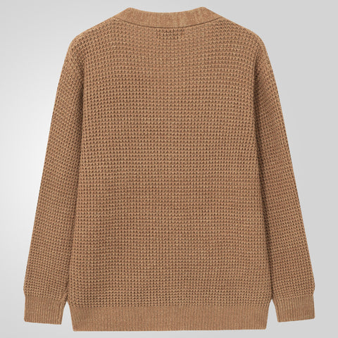 V-neck Thickened Cardigan Sweater