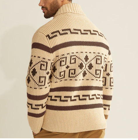 Fashionable Lapel Casual Cardigan Jacket