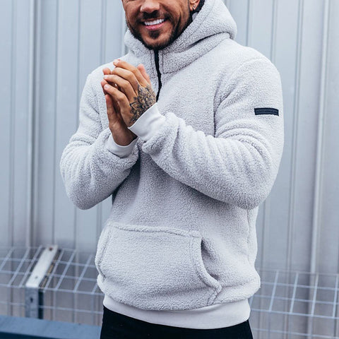 Plush Sports Daily Men's Jacket Sweater