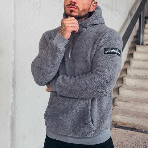 Plush Sports Daily Men's Jacket Sweater