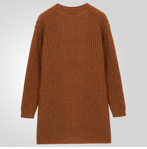 Men's Thick Needle Cardigan Sweater Jacket