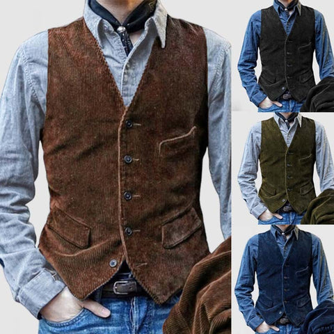 Vintage Vest Casual Jacket