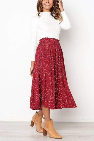 Fashion Wild Polka Dot Skirt