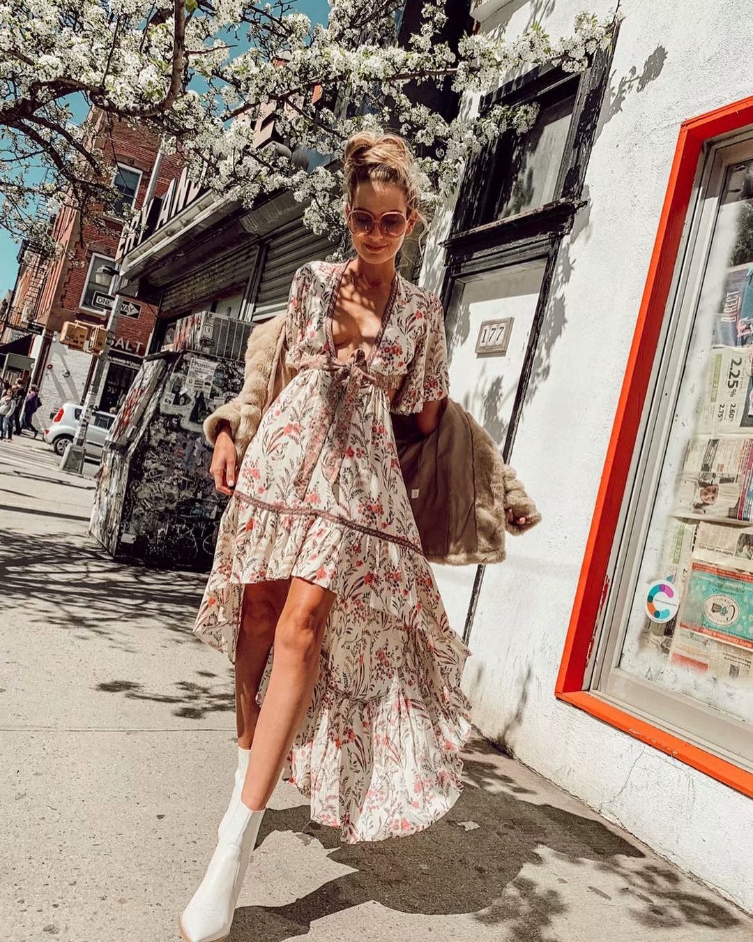 Boho Vibes High/Low Dress