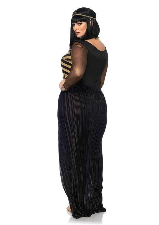Online-clothing-plus-size-halloween-nile-queen-costume-maxi-dress