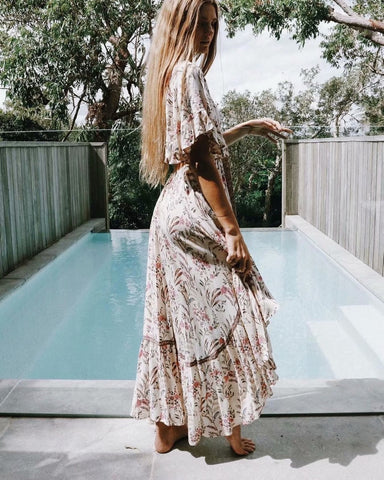 Boho Vibes High/Low Dress