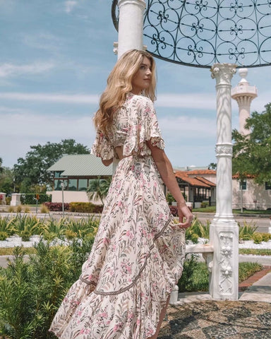 Boho Vibes High/Low Dress