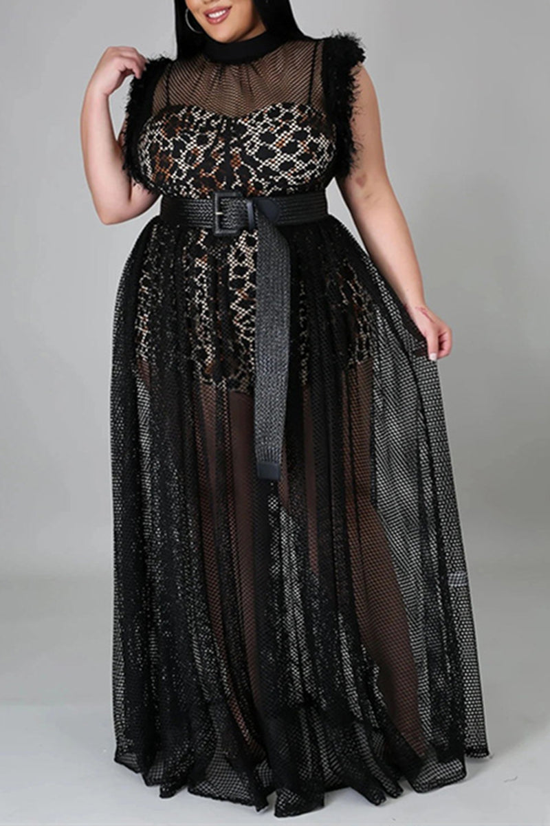 Free-shipping-online-clothing-plus-size-sexy-mesh-net-maxi-dress