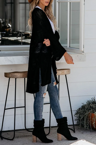Long Sleeve Knit Cardigan