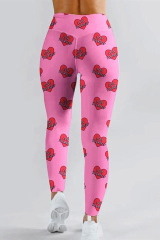 Fashion Casual Printed Slim Trousers