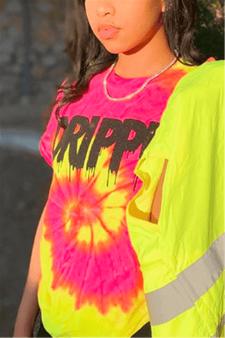 Fashion Casual Print Sport Short-Sleeved Top