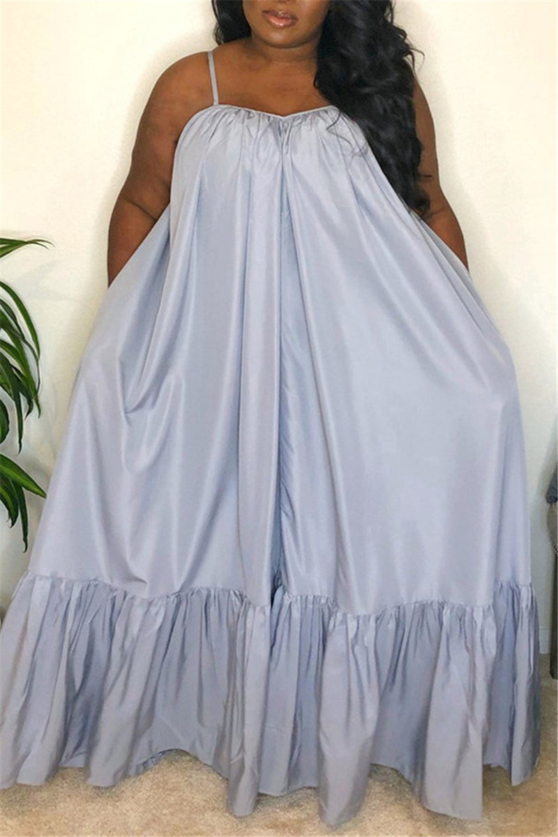 Online-clothing-casual-solid-backless-spaghetti-strap-loose-sling-dress-1