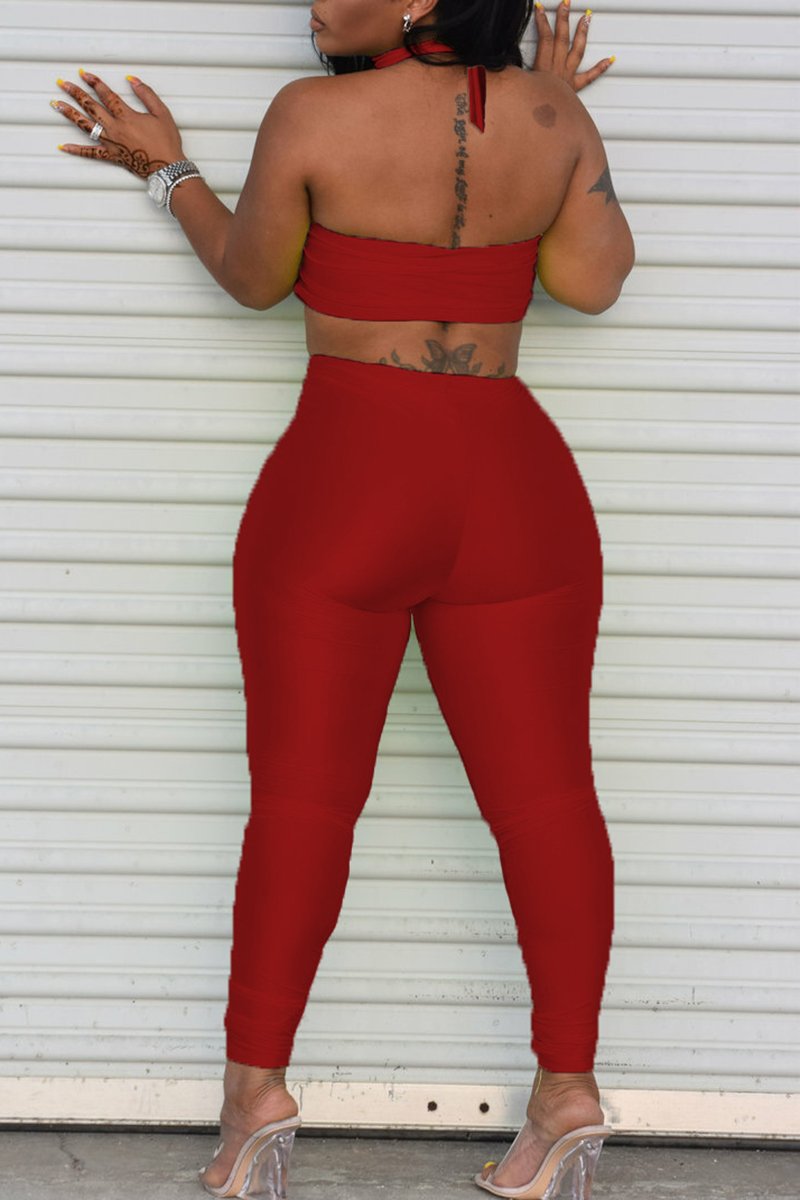 Rodress-freeshipping-bandage-cutout-sleeveless-bodycon-top-pants