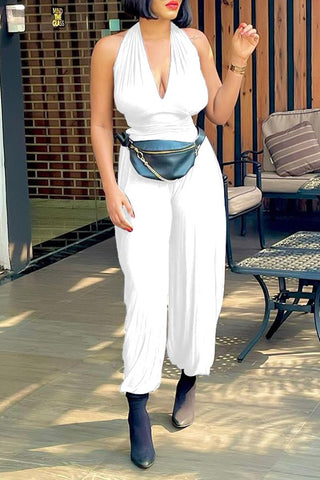 Rodress-freeshipping-open-back-bandage-v-neck-sleeveless-jumpsuit
