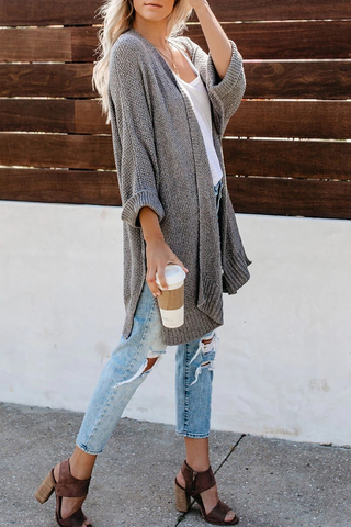 Long Sleeve Knit Cardigan