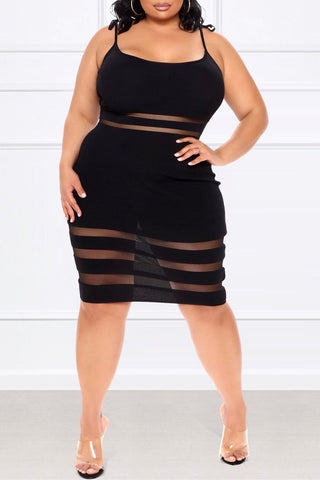 Online-clothing-plus-siz-black-sexy-dress-sleeveless-dresses