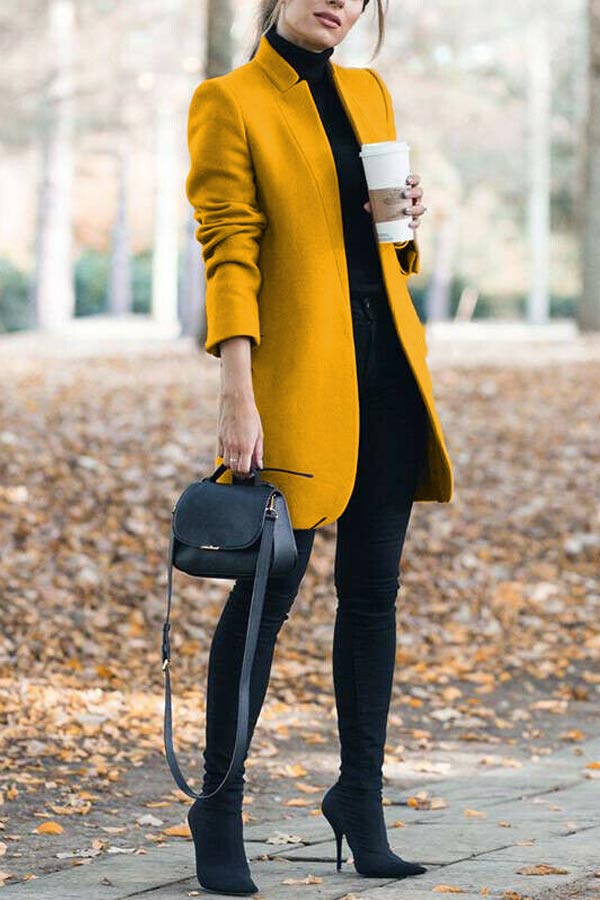 Rodress-women-outfit-betsellers--fashion-solid-color-stand-up-collar-coat