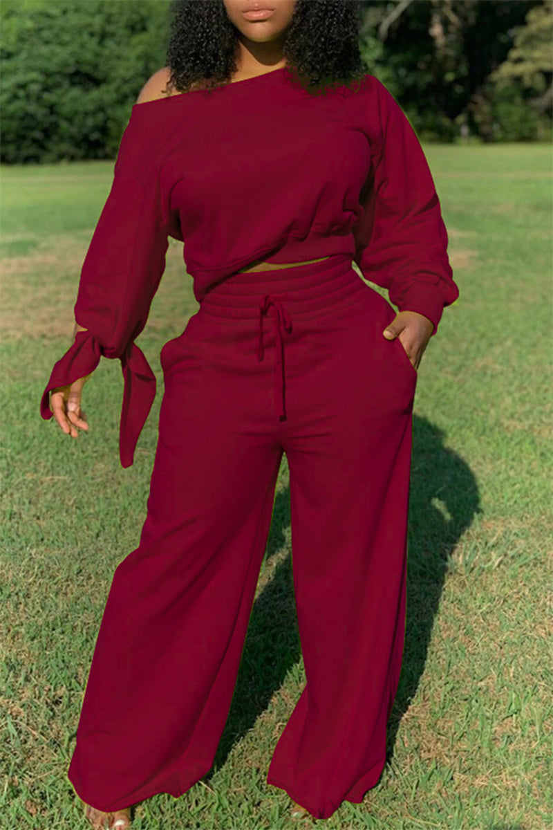 Free-shipping-online-clothing-plus-size-two-pieces-casual-basic-o-neck-long-sleeve