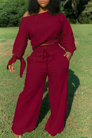 Free-shipping-online-clothing-plus-size-two-pieces-casual-basic-o-neck-long-sleeve