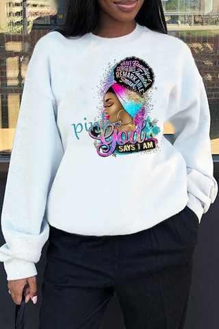 Street Vintage Print Patchwork O Neck Tops
