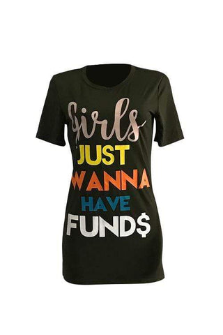 Casual  Letters Printed Mini Dress