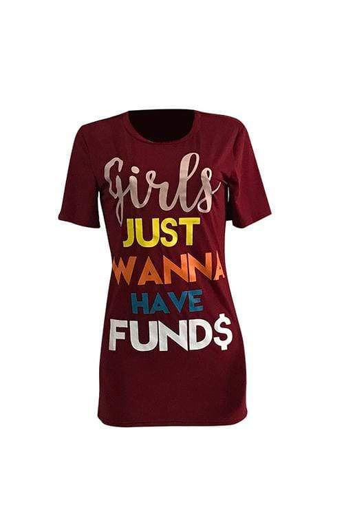 Casual  Letters Printed Mini Dress