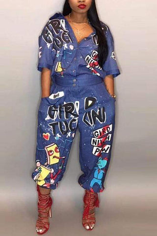 Euramerican Printing One-piece Jumpsuits
