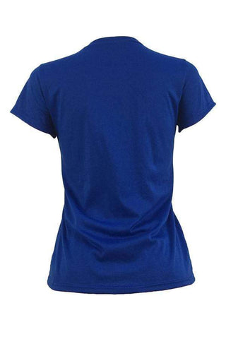 Casual Round Neck Cartoon Printed  T-shirt