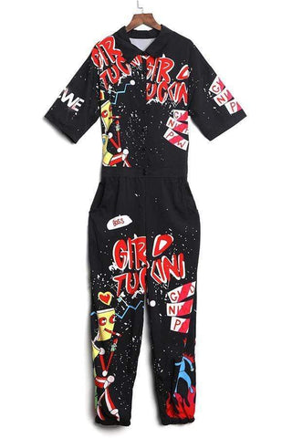 Euramerican Printing One-piece Jumpsuits