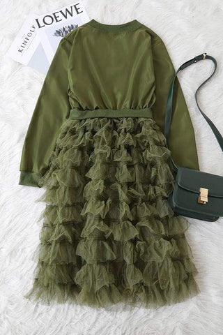Fashionable Laciness  Long Coat