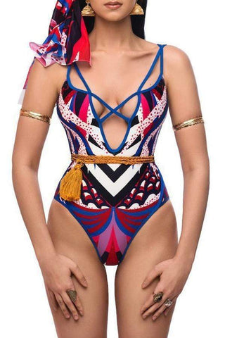 Sexy Hollowed-out One-piece Swimwears(Without Cover-Ups)