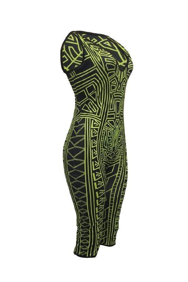 Casual Printed One-piece Rompers
