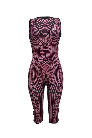 Casual Printed One-piece Rompers