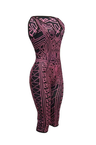 Casual Printed One-piece Rompers