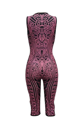Casual Printed One-piece Rompers