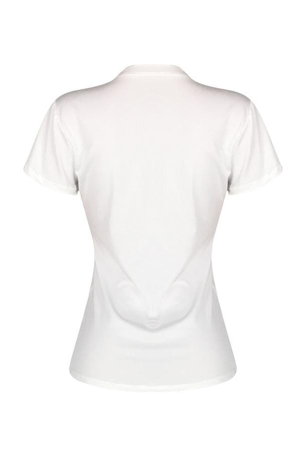 Casual Letters Printed T-shirt